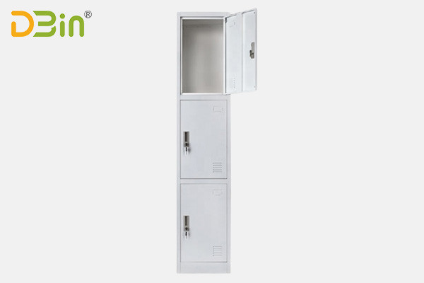 china supplier metal 3 door locker for school